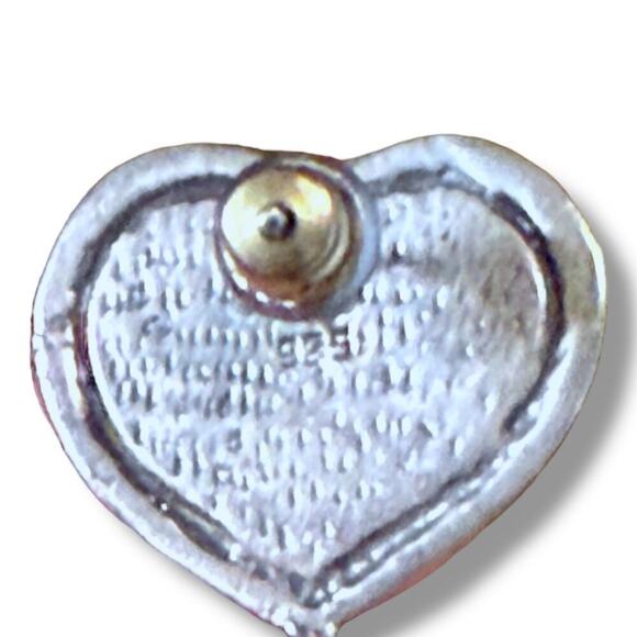 925 Silver Angel Heart Earrings Women’s Dangle Drop 3D Posts Solid Gift READ - Picture 4 of 5